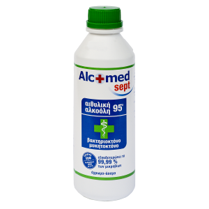 Αιθυλική Αλκοόλη Alcomed Sept 95° | 400ml