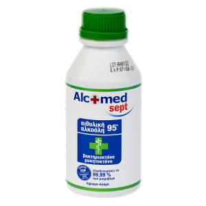 Αιθυλική Αλκοόλη Alcomed Sept 95° | 250ml