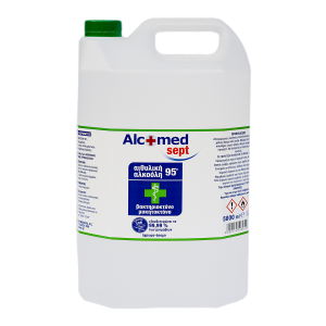 Αιθυλική Αλκοόλη Alcomed Sept 95° | 5000ml