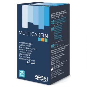 Ταινίες Σακχάρου συσκευής MULTICARE-IN 25 τεμάχια