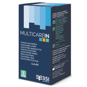 Ταινίες Χοληστερόλης συσκευής MULTICARE-IN 5 τεμάχια