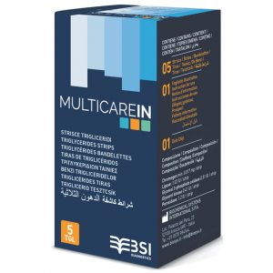 Ταινίες Τριγλυκεριδίων συσκευής MULTICARE-IN 5 τεμάχια