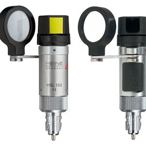 Κεφαλή Φορητή Σχισμοειδούς Λυχνίας Heine HSL 150® για Επαναφορτιζόμενη USB Λαβή 3.5V