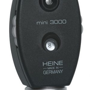 Κεφαλή Οφθαλμοσκοπίου Οπτικής Ίνας Heine mini®3000 με Φωτισμό Xenon | Μαύρο