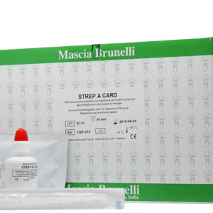 Strep Test Διάγνωσης Στρεπτόκοκκου Mascia Brunelli 50 τεμάχια