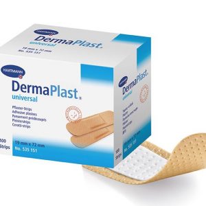 Επιθέματα Aυτοκόλλητα Dermaplast Universal Hartmann 19x72mm 100 τεμάχια