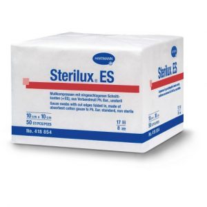 Γάζα μη Αποστειρωμένη 17 Κλωστών Sterilux ES Hartmann 10x10cm 100 τεμάχια