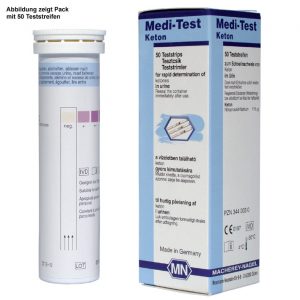 Ταινίες Προσδιορισμού Κετονών Medi-Test | 100τμχ