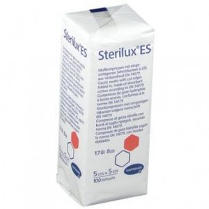 Γάζα μη Αποστειρωμένη 17 Κλωστών Sterilux ES Hartmann 5x5cm 100 τεμάχια