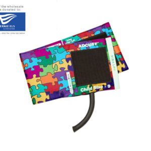 Περιχειρίδα Πιεσομέτρων ADC USA Adcuff™ Μονού Σωλήνα Puzzle Pieces Child