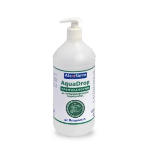 Αντιμικροβιακό Κρεμοσάπουνο AquaDrop 1000ml + Αντλία