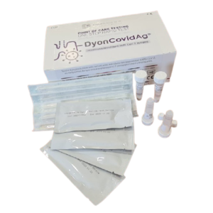 Rapid Τεστ Αντιγόνων DyonCovidAg DyonMed (Ρινικό - Ρινοφαρυγγικό - Φαρυγγικό) | Ατομικό