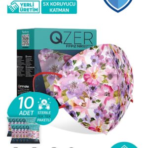 Μάσκα Υψηλής Προστασίας FFP2/N95 QZER April | 10τμχ