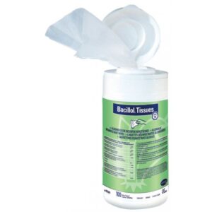 Απολυμαντικά Μαντηλάκια Επιφανειών Bacillol Tissues Hartmann