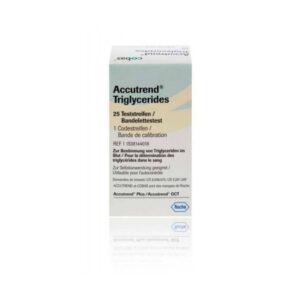 Ταινίες μέτρησης Τριγλυκεριδίων συσκευής ROCHE Accutrend Plus